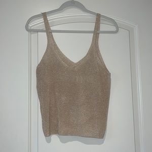 Mango Sparkly Gold Tank